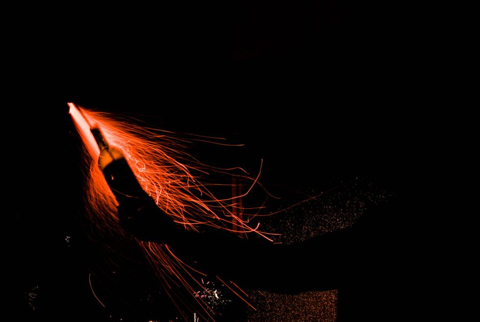 gatta kusthi 2 — A dynamic image of fireworks shooting out of a bottle, perfect for celebration themes.